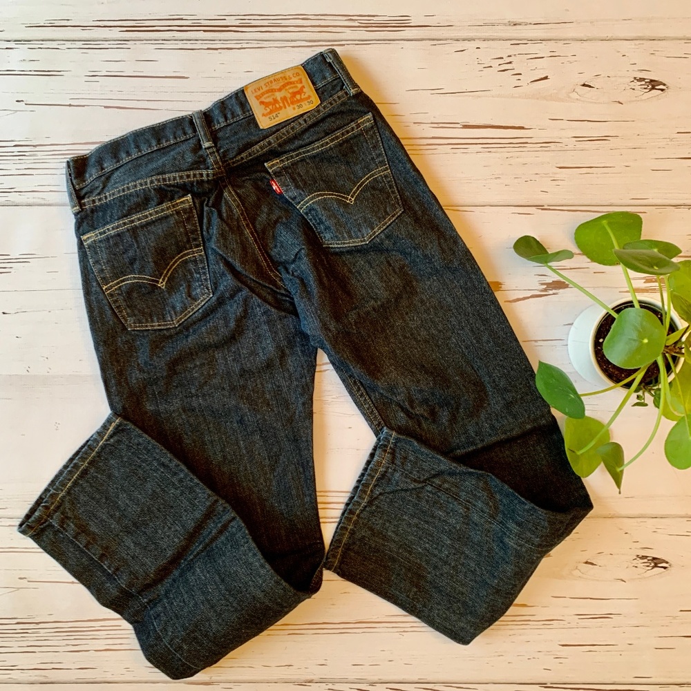 Men's Levi's 514 Dark Wash 30x30